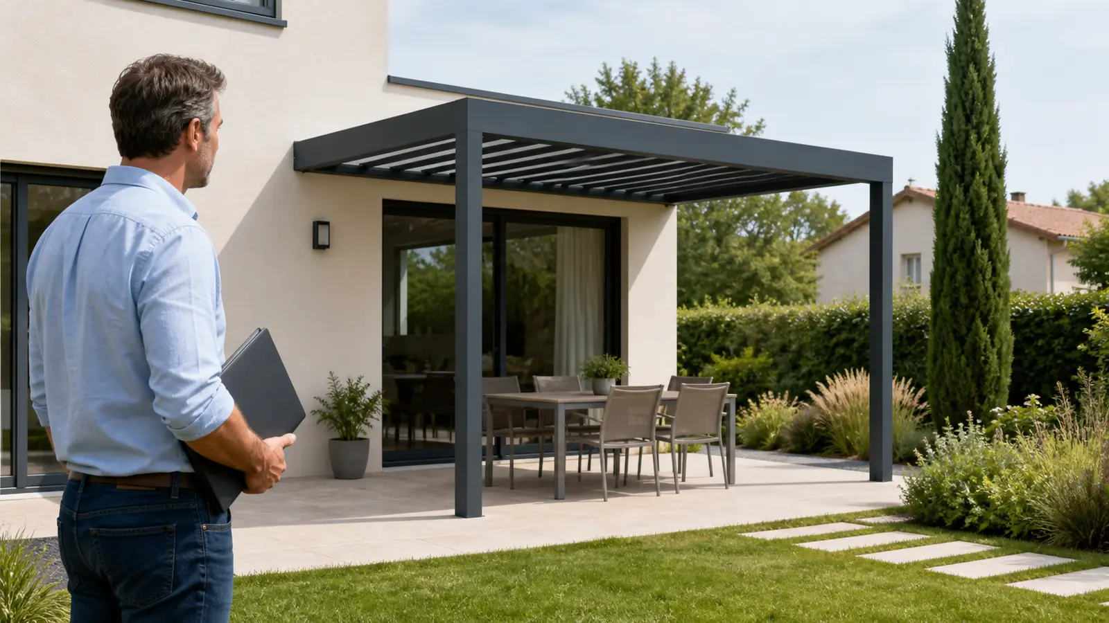 Déclaration préalable pour une pergola : dossier et pièces à préparer